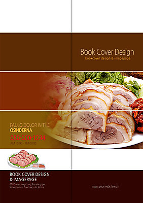 PSD 템플릿 편집 접시 표지디자인 북디자인 출판디자인 표지 한식 음식 리플렛 백그라운드 2단접지 북커버 육류 돼지고기 팜플렛 사람없음 요식업 족발 이미지템플릿 식기 산업 식재료 파일형식