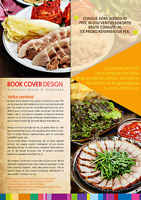 PSD 템플릿 편집 접시 표지디자인 북디자인 출판디자인 내지 한식 음식 리플렛 백그라운드 채소 2단접지 북커버 김치 육류 돼지고기 팜플렛 사람없음 요식업 상추 배추 삼겹살 부추 수육 이미지템플릿 식기 산업 식재료 파일형식