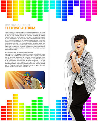 PSD 외국인 템플릿 편집 모자 표지디자인 북디자인 출판디자인 여자 내지 문화 예술 음악 리플렛 백그라운드 2단접지 북커버 노래 문화예술 서기 들기 사람 동양인 팜플렛 두명 가수 마이크 여자만 이미지템플릿 잡화 음향기기 모션 인종 음악가 파일형식