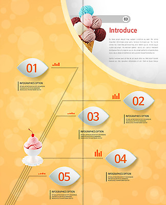PSD 템플릿 편집 표지디자인 북디자인 출판디자인 계절 내지 리플렛 백그라운드 2단접지 북커버 그래프 아이스크림 팜플렛 사람없음 여름 숫자 체리 아이스크림콘 이미지템플릿 문자 과일 디저트 콘 파일형식