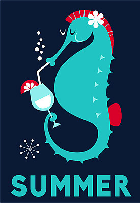 동물 백그라운드 일러스트 북유럽 북유럽스타일 빨대 풍경 사람없음 여름 귀여움 칵테일 칵테일잔 해마 국내일러스트 AI파일 계절 유럽 컨셉 술잔 주류 바다동물 스타일 파일형식 벡터