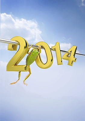 PSD 동물 구름 편집이미지 하늘 새해 매달리기 개구리 사람없음 숫자 2014년 이미지편집 자연요소 문자 모션 양서류 연도 파일형식