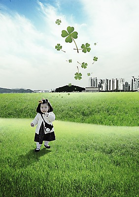 전신 PSD 식물 구름 편집이미지 여자 자연 하늘 한명 서기 사람 동양인 빌딩 초원 한국인 아기 도시 행운 네잎클로버 클로버 여자만 여자한명만 아기만 여자아기만 여자아기한명만 이미지편집 자연요소 1 컨셉 모션 인종 건물 생태계 파일형식