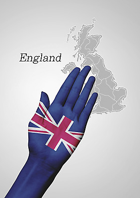 PSD 편집이미지 손 교육 유럽 나라 지도 영국 손바닥 신체부위 국기 유니온잭 지명 이미지편집 사람 파일형식