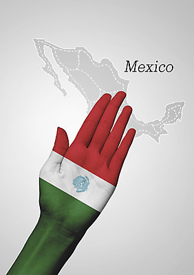 PSD 편집이미지 손 교육 나라 지도 북아메리카 멕시코 손바닥 신체부위 국기 삼색기 멕시코국기 멕시코지도 지명 이미지편집 아메리카 사람 파일형식