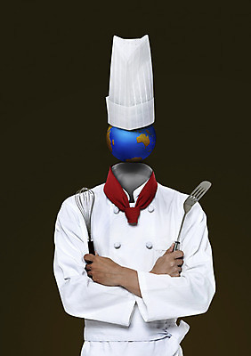 PSD 편집이미지 직업 모자 교육 남자 지구 유니폼 주방용품 요리사모자 한명 들기 사람 상반신 글로벌 지구본 요리사 거품기 뒤집개 글로벌교육 남자만 남자한명만 이미지편집 모자_잡화 1 잡화 옷 생활용품 모션 파일형식