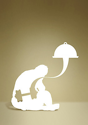 PSD 편집이미지 그릇 실루엣 몸매관리 다이어트 건강 식이요법 한명 앉기 운동 운동기구 아령 이미지편집 1 식기 모션 촬영기법 사람 헬스 파일형식