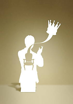 PSD 편집이미지 실루엣 의자 비즈니스 성공 왕관 한명 상반신 비즈니스맨 박수 이미지편집 1 남자 가구 컨셉 촬영기법 사람 손짓 직장인 파일형식