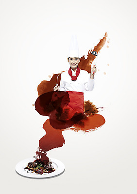 PSD 외국인 편집이미지 직업 접시 여자 음식 캘리그라피 주방용품 요리사모자 육류 스테이크 요리 한명 웃음 들기 사람 상반신 성인 요리사 국자 여자만 여자한명만 성인여자만 성인만 이미지편집 모자_잡화 1 식기 생활용품 식재료 모션 서양음식 표정 인종 파일형식