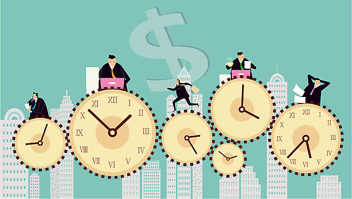 남자 시계 백그라운드 일러스트 비즈니스 사람 정장 여러명 건물 일상 달러 시간 직장인 비즈니스맨 쳇바퀴 남자만 국내일러스트 AI파일 직업 건축물 옷 다수 돈 라이프 파일형식 벡터