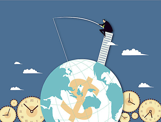 전신 남자 지구 시계 백그라운드 일러스트 비즈니스 낚시 한명 사람 정장 건물 달러 시간 직장인 비즈니스맨 낚싯대 남자만 남자한명만 국내일러스트 AI파일 직업 1 건축물 옷 돈 레저 낚시용품 파일형식 벡터