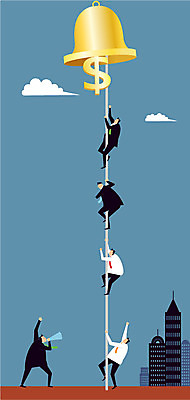 전신 남자 밧줄 백그라운드 일러스트 비즈니스 응원 사람 정장 여러명 달러 경쟁 종 직장인 비즈니스맨 남자만 국내일러스트 AI파일 직업 옷 줄 다수 컨셉 돈 파일형식 벡터