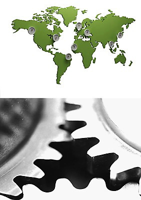 PSD 편집 편집이미지 지구 시계 백그라운드 세계지도 사람없음 톱니바퀴 지구촌 이미지편집 지도 세계 파일형식