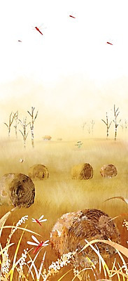 PSD 계절 일러스트 자연 갈대 풍경 초원 사람없음 가을풍경 가을 볏짚 갈대밭 국내일러스트 식물 짚 생태계 파일형식 가을_계절 갈대_식물