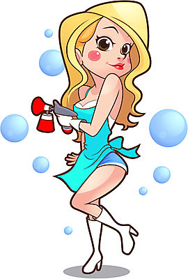 전신 직업 캐릭터 여자 일러스트 홍보캐릭터 직업캐릭터 한명 들기 사람 앞치마 물방울 서비스업 알림 분무기 세차 여자만 여자한명만 일러캐릭터 AI파일 1 산업 모션 파일형식 벡터