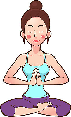 전신 직업 캐릭터 여자 포즈 일러스트 홍보캐릭터 요가 직업캐릭터 한명 사람 앉기 운동 눈감음 알림 명상 합장 여자만 여자한명만 일러캐릭터 AI파일 1 웰빙 모션 건강 손짓 파일형식 벡터