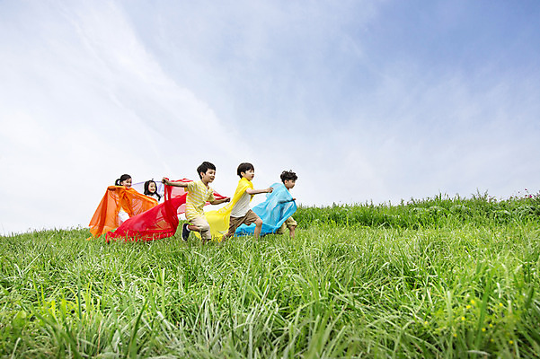 포토 JPG 주간 여자 남자 어린이 들기 사람 동양인 소녀 소년 잔디 여러명 상반신 야외 친구 달리기 유치원생 한국인 천 즐거움 상쾌 어린이만 국내포토 자연요소 식물 감정 다수 관계 모션 인종 직물 파일형식