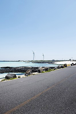 포토 JPG 주간 도로 한국 풍경 사람없음 야외 제주도 해안도로 국내포토 자연요소 아시아 길 교통시설 파일형식