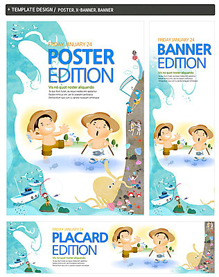 PSD 동물 템플릿 모자 배너 배너템플릿 어린이교육 교육 남자 가로배너 ZIP 포스터 세로배너 어린이 바다 백그라운드 갈매기 조류 낚시 어류 사람 소년 여러명 세트 현수막 체험학습 체험 그물 고기잡이 문어 선박 남자만 어린이만 소년만 잡화 다수 컨셉 수상교통 레저 연체동물 어업 가로 세로 수중동물 파일형식