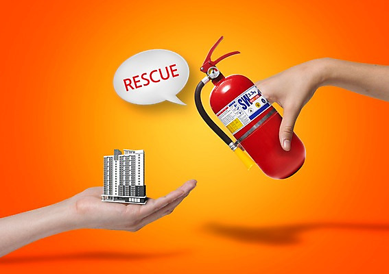 PSD 편집이미지 손 캠페인 말풍선 들기 안전 빌딩 신체부위 안전교육 소화기 화재예방 이미지편집 교육 모션 사람 건물 안전장비 소방 예방 파일형식