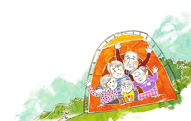PSD 라이프스타일 여자 할아버지 남자 할머니 어린이 여행 일러스트 가족 엄마 손녀 가족여행 대가족 텐트 사람 소녀 여러명 화목 캠핑 아빠 즐거움 국내일러스트 노년 감정 다수 컨셉 관계 레저 캠핑도구 생활 손주 파일형식