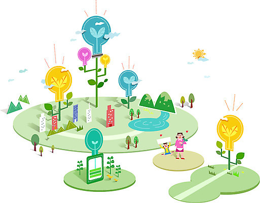 식물 라이프스타일 여자 일러스트 전구 자연 사람 두명 새싹 자연보호 그린캠페인 에너지 분석 친환경 활기 에코라이프 복잡 여자만 국내일러스트 AI파일 캠페인 컨셉 생활 환경 보호 에코 생태계 파일형식 벡터