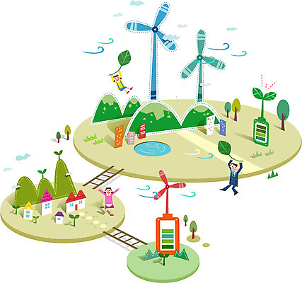 라이프스타일 여자 남자 일러스트 자연 바람 사람 세명 자연보호 그린캠페인 풍차 에너지 분석 친환경 풍력발전소 활기 에코라이프 복잡 국내일러스트 AI파일 자연요소 캠페인 컨셉 날씨 생활 환경 발전소 풍력에너지 보호 에코 생태계 파일형식 벡터