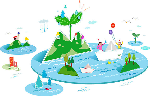 식물 라이프스타일 여자 남자 바다 일러스트 자연 사람 두명 새싹 자연보호 그린캠페인 분석 친환경 종이배 활기 에코라이프 복잡 국내일러스트 AI파일 캠페인 컨셉 생활 환경 보호 에코 생태계 종이접기 파일형식 벡터