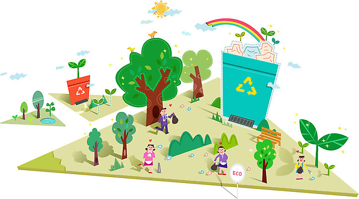 나무 식물 라이프스타일 여자 남자 일러스트 사람 여러명 자연보호 그린캠페인 재활용 쓰레기통 청소 분석 친환경 활기 에코라이프 복잡 쓰레기줍기 국내일러스트 AI파일 캠페인 다수 컨셉 자연 생활 환경 보호 에코 파일형식 벡터 줍기