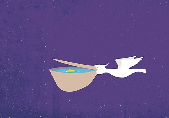 PSD 동물 한마리 백그라운드 일러스트 상상 조류 하늘 상상일러스트 사람없음 물 비행 잠수함 펠리컨 국내일러스트 자연요소 1 파일형식