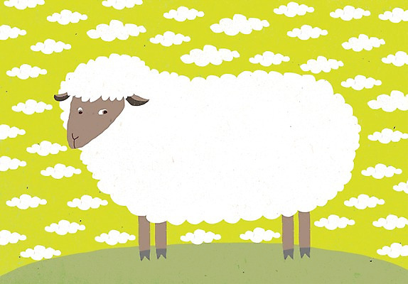 모양 PSD 동물 구름 한마리 백그라운드 일러스트 상상 상상일러스트 사람없음 양 국내일러스트 자연요소 1 포유류 파일형식