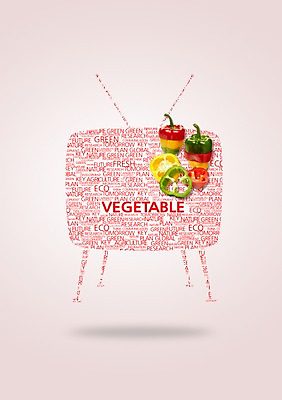 PSD 편집이미지 웰빙 음식 캠페인 채소 단면 피망 파프리카 사람없음 자연보호 그린캠페인 텔레비전 에코 유기농 이미지편집 자연 전자제품 환경 보호 파일형식