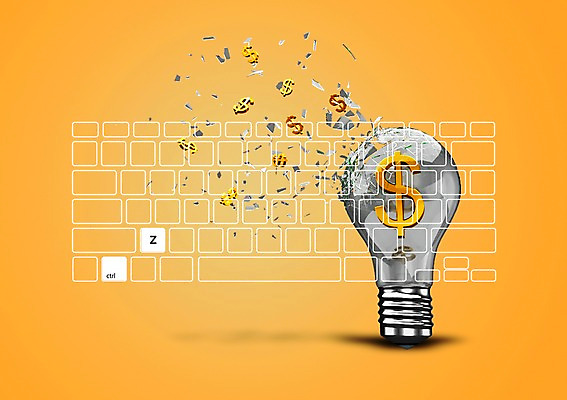 PSD 편집이미지 비즈니스 전구 사람없음 금융 경제 달러 키보드 화폐기호 파편 이미지편집 기호 돈 화폐 파일형식