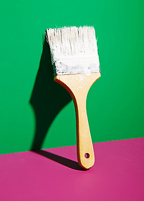 포토 JPG 스튜디오촬영 분홍색 컬러 백그라운드 실내 근접촬영 사람없음 초록색 미술도구 붓 오브젝트 국내포토 뷰포인트 내부 파일형식