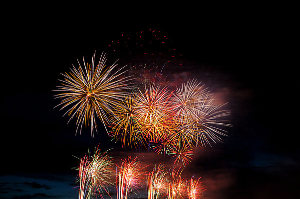 포토 JPG 야경 하늘 폭죽 불꽃놀이 사람없음 야외 축제 국내포토 놀이 야간 파일형식 풍경_경치
