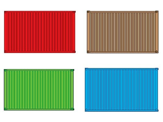 EPS 해외이미지 산업 일러스트 비즈니스 교통시설 빨간색 초록색 파란색 상자 금속 항구 장비 회색 화물 상품 컨테이너 창고 오브젝트 흰배경 상업 포트 무거움 전송 보유 수입 공급 해외202004 해외일러스트 컬러 백그라운드 교통 재질 운송업 흰색 무게 시설 파일형식 벡터 이미지허브