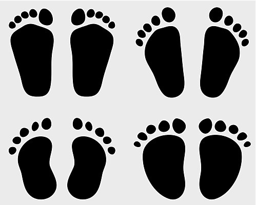 EPS 해외이미지 실루엣 어린이 백그라운드 일러스트 손가락 맨발 잉크 사람 초록색 페인트 공백 젖음 엄지손가락 인쇄 발자국 심볼 사인 그림 단계 걸음마 고립 벌거벗은 양발 많음 해외202004 해외일러스트 손 컬러 컨셉 자국 모션 발 촬영기법 파일형식 벡터 이미지허브