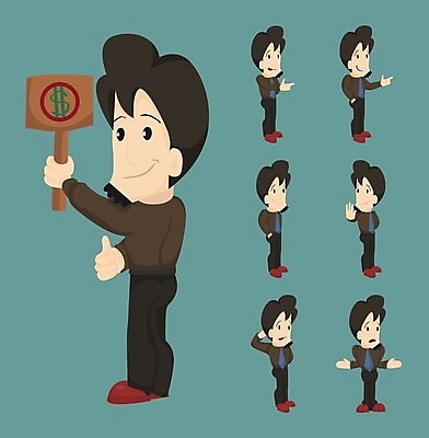 EPS 해외이미지 직업 캐릭터 손 디자인 남자 행복 감정 얼굴 포즈 셔츠 일러스트 비즈니스 통신 성공 노동자 아이디어 서기 미소 사람 정장 성인 세트 사무실 인포그래픽 엄지손가락 비즈니스맨 자신감 만화 사인 경영자 경영 고립 고용 정중 캐리커처 많음 해외202004 해외일러스트 일러캐릭터 옷 컨셉 상의 손가락 모션 표정 신체부위 구직 직장인 그림 리더 채용 파일형식 벡터 이미지허브