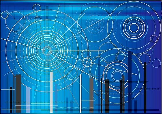 EPS 해외이미지 모양 디자인 선 패턴 일러스트 벽지 추상 미래 그래픽 장식 파란색 상자 우주 디지털 활발 거품 과학기술 신선 바 원형 시원함 펑키 구성 잔물결 스타일 해외202004 해외일러스트 도형 물결 컬러 컨셉 무늬 기술 파일형식 벡터 이미지허브