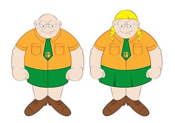 EPS 해외이미지 캐릭터 학생 여자 교육 남자 어린이 유니폼 일러스트 학교 사람 소년 10대 세로 세트 일본 해외202004 해외일러스트 일러캐릭터 옷 아시아 청소년 파일형식 벡터 이미지허브