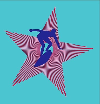 EPS 해외이미지 전신 실루엣 별 하늘색 일러스트 모션 한명 사람 성인 서핑보드 서핑 역동적 서퍼 성인한명만 해외202004 해외일러스트 자연요소 1 컨셉 운동선수 촬영기법 파란색 수상스포츠 보드_스포츠 성인만 파일형식 벡터 이미지허브