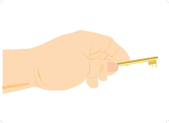 EPS 해외이미지 손 일러스트 손가락 열쇠 사람 금속 스트레칭 오픈 황금 닫기 그림 해외202004 해외일러스트 모션 재질 신체부위 운동 파일형식 벡터 이미지허브