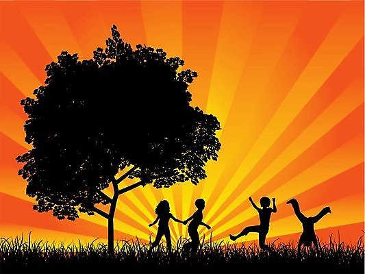 EPS 해외이미지 행복 실루엣 어린이 스포츠 백그라운드 일러스트 놀이 휴식 10대 초록색 컴퓨터 클립 해외202004 해외일러스트 감정 컬러 컨셉 청소년 촬영기법 사람 전자제품 파일형식 벡터 이미지허브