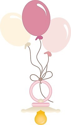 EPS 해외이미지 클립아트 딸 아들 어린이 분홍색 일러스트 엄마 그래픽 아기 신생아 빨다 만화 노리개젖꼭지 풍선 고립 해외202004 해외일러스트 컬러 가족 모션 사람 아기용품 파일형식 벡터 이미지허브