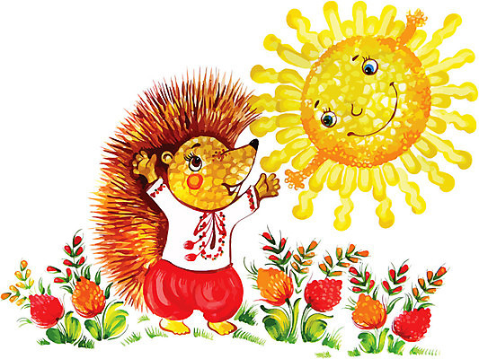 EPS 해외이미지 캐릭터 디자인 꽃 백그라운드 잎 일러스트 수채화 미술 사람없음 태양 손그림 고슴도치 해외202004 해외일러스트 일러캐릭터 자연요소 식물 포유류 문화예술 파일형식 벡터 이미지허브