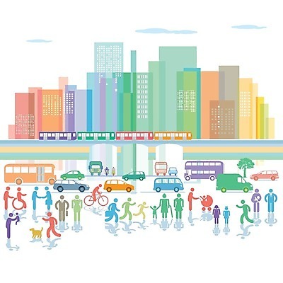 EPS 해외이미지 여자 남자 도로 백그라운드 일러스트 자동차 거리 버스 주택 건물 자전거 운전 도시 비즈니스우먼 고속도로 출퇴근 활주로 타운 해외202004 해외일러스트 건축물 길 육상교통 비즈니스 교통시설 모션 대중교통 사람 바이크 직장인 파일형식 벡터 이미지허브