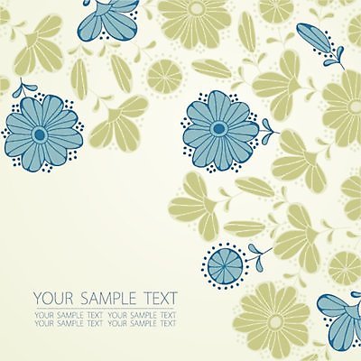 EPS 해외이미지 꽃 백그라운드 일러스트 타이포그라피 사람없음 연두색 빈티지 해외202004 해외일러스트 식물 문자 컨셉 초록색 파일형식 벡터 이미지허브