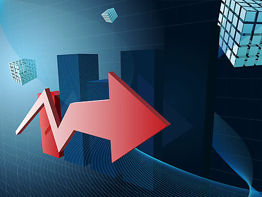 EPS 해외이미지 백그라운드 컨셉 일러스트 회사 비즈니스 통계 그래프 추상 화살 그래픽 파란색 컬러풀 발표 해외202004 해외일러스트 컬러 무늬 파일형식 벡터 이미지허브