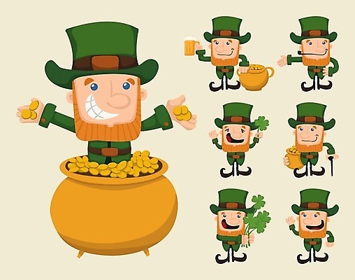 EPS 해외이미지 캐릭터 디자인 옷 남자 꽃 행복 감정 문화 얼굴 포즈 잎 꽃무늬 일러스트 비즈니스 휴가 아이디어 요정 이야기 미소 사람 성인 초록색 세트 점프 인포그래픽 벚꽃 행운 황금 클로버 만화 사인 아일랜드 난쟁이 고립 캡모자 많음 해외202004 해외일러스트 일러캐릭터 식물 모자_잡화 유럽 컬러 컨셉 무늬 모션 표정 신체부위 파일형식 벡터 이미지허브