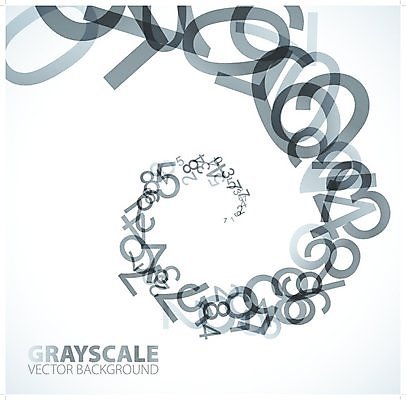 EPS 해외이미지 1 일러스트 나선형 3 검은색 회색 흰색 9 수학 4 6 5 영 카운트 해외202004 해외일러스트 컬러 무늬 교과목 숫자 파일형식 벡터 이미지허브